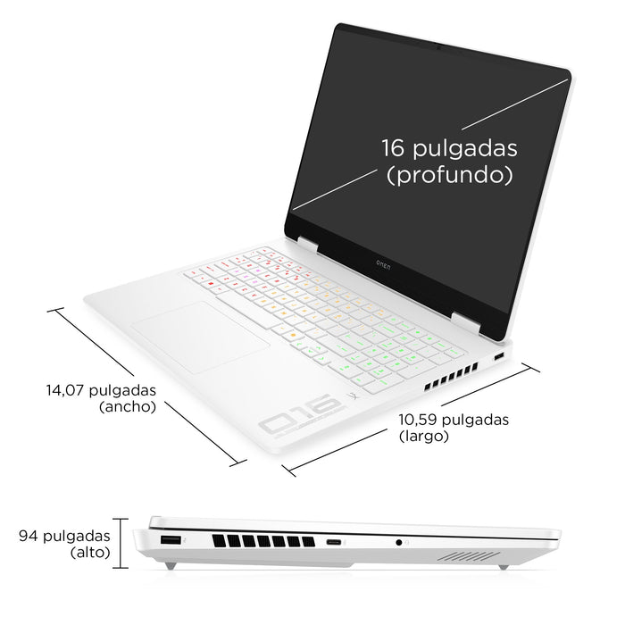 EAN 199251567230 - HP OMEN Gaming Laptop 16-am0041ns Intel Core 7 240H 40,6 cm (16") 2K 32 GB DDR5-SDRAM NVIDIA GeForce RTX 5 imagen 7