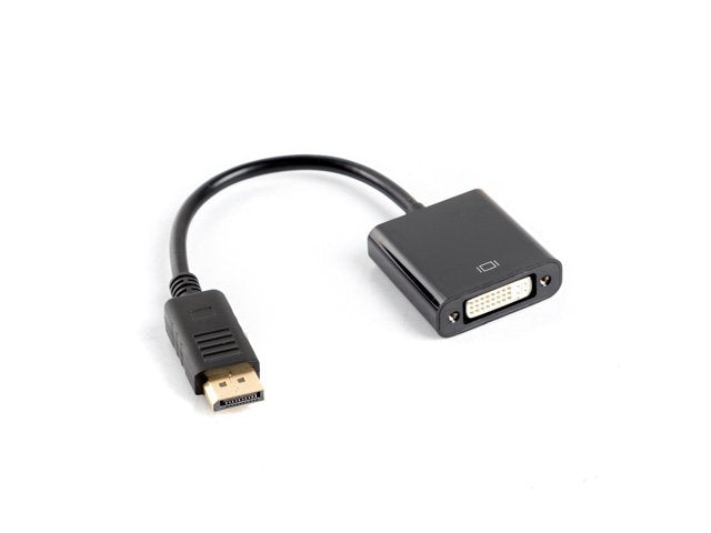 EAN 5901969408706 - Lanberg AD-0007-BK adaptador de cable de vídeo 0,1 m DisplayPort DVI-D Negro imagen 1