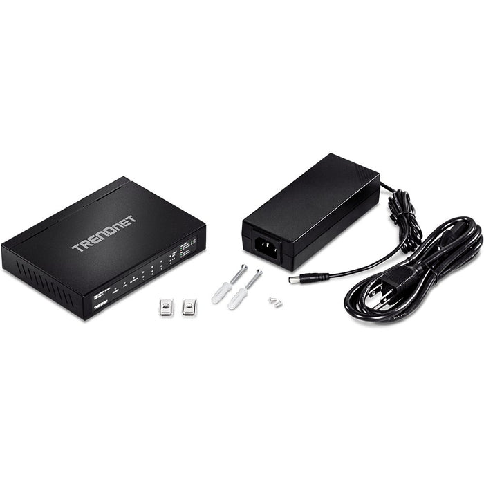 EAN 0710931161670 - Trendnet TPE-TG611 switch Gigabit Ethernet (10/100/1000) Energía sobre Ethernet (PoE) Negro imagen 2