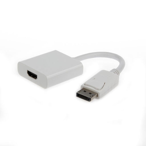EAN 8716309078733 - Gembird A-DPM-HDMIF-002-W adaptador de cable de vídeo 0,1 m DisplayPort HDMI tipo A (Estándar) Blanco imagen 1