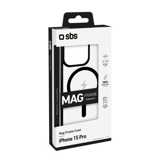 EAN 8018417479977 - SBS TEMAGCOLIP1561PK funda para teléfono móvil 15,5 cm (6.1") Negro imagen 2