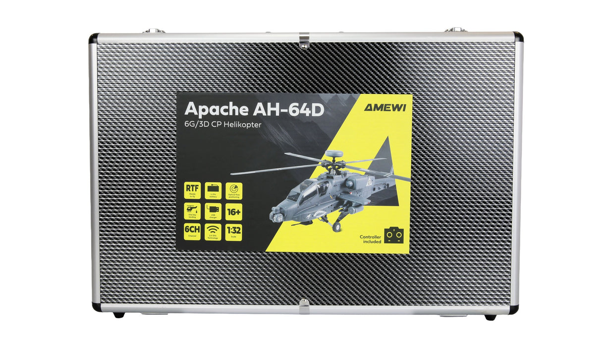 EAN 4262500344893 - Amewi Apache AH-64D modelo controlado por radio Helicóptero Motor eléctrico 1:32 imagen 10