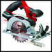 EAN 4006825647532 - Einhell TE-CS 18/150 Li - Solo 15 cm Negro, Rojo 4200 RPM imagen 4