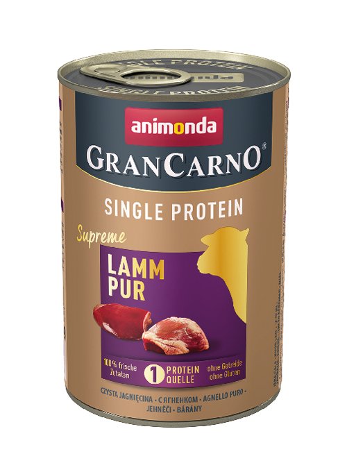 EAN 4017721824286 - animonda GranCarno 4017721824286 alimento húmedo para perros Cordero Adulto 400 g imagen 1