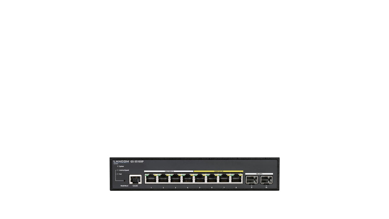 EAN 4044144618499 - LANCOM GS-3510XP Gestionado L2 2.5G Ethernet (100/1000/2500) Energía sobre Ethernet (PoE) 1U Negro imagen 1