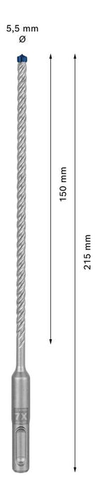 EAN 4059952531403 - Bosch SDS plus-7X 1 pieza(s) imagen 6