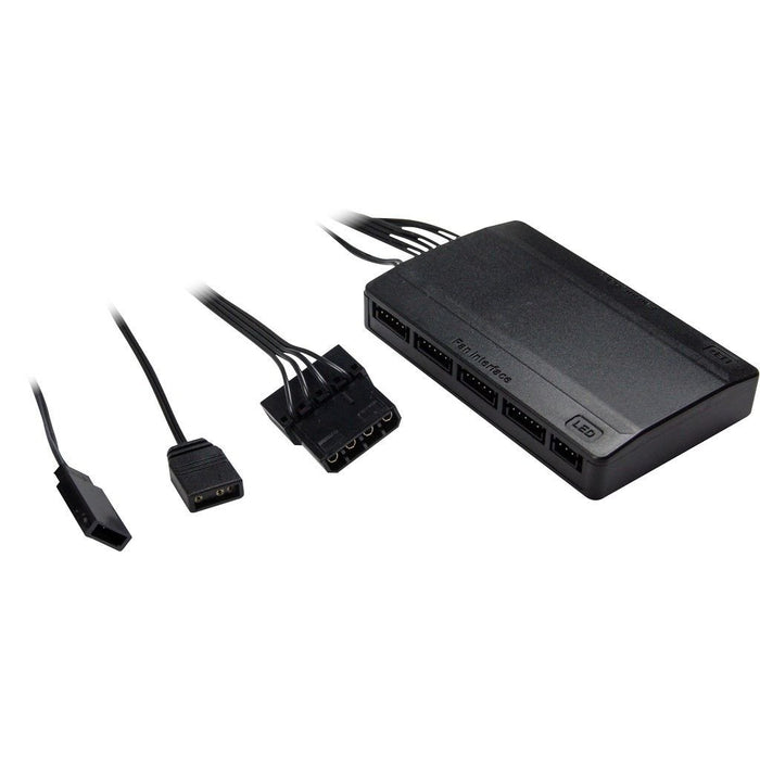 EAN 4260455646154 - Inter-Tech Argus RGB-Fan Set RS-14 Carcasa del ordenador Ventilador 14 cm Negro imagen 3