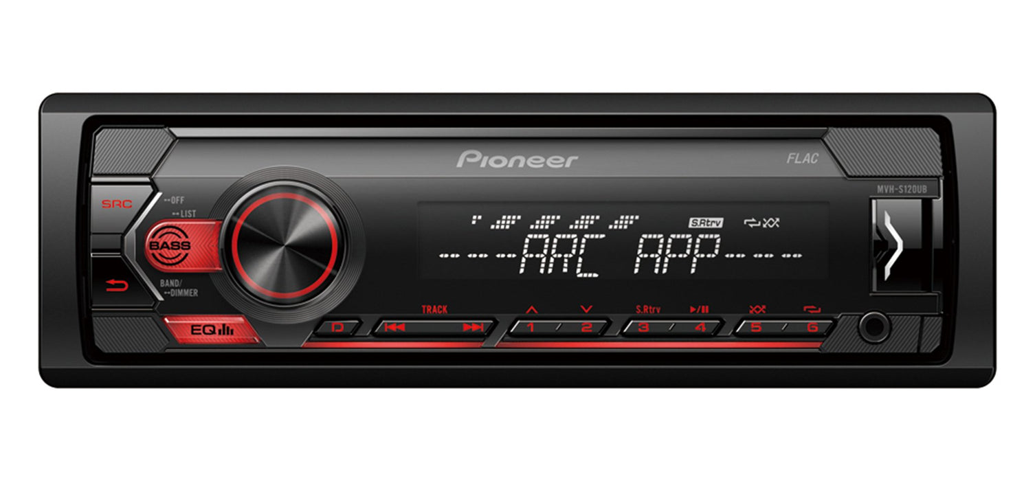 EAN 4988028434266 - Pioneer MVH-S120UB receptor multimedia para coche Negro 200 W imagen 1