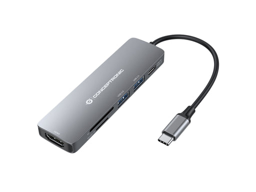 EAN 4015867227664 - Conceptronic DONN11G USB 3.2 Gen 1 (3.1 Gen 1) Type-C Gris imagen 1
