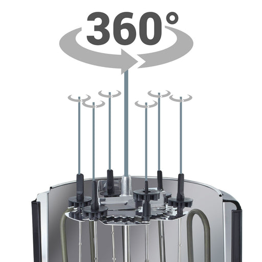 EAN 4260707281096 - Heinrichs HDG 8687 parrilla eléctrica de contacto imagen 2