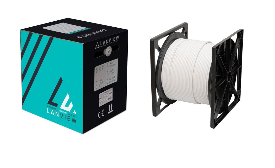 EAN 5715063019139 - Lanview LVN122432 cable de red Blanco 305 m Cat6a U/FTP (STP) imagen 3