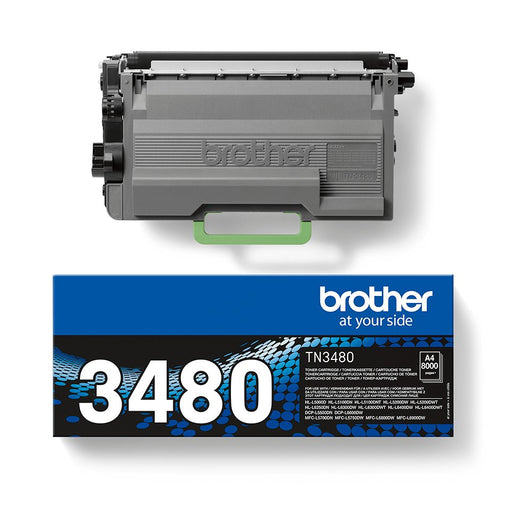 EAN 4977766755658 - Brother TN-3480 cartucho de tóner 1 pieza(s) Original Negro imagen 3