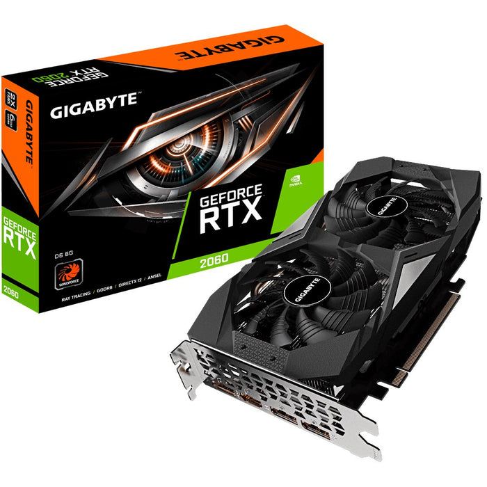 EAN 4719331309190 - GIGABYTE GeForce RTX 2060 D6 6G NVIDIA 6 GB GDDR6 imagen 1