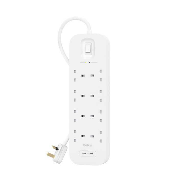 EAN 0745883855667 - Belkin Connect Blanco 8 salidas AC 2 m imagen 1