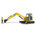 EAN 4001702024666 - BRUDER Cat Mini Excavator with worker imagen 2