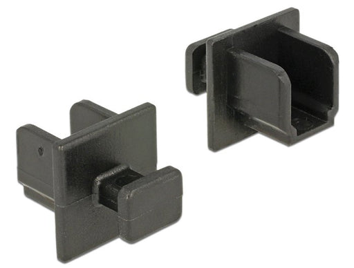 EAN 4043619640102 - DeLOCK 64010 tapa de seguridad para enchufe Negro 10 pieza(s) imagen 1
