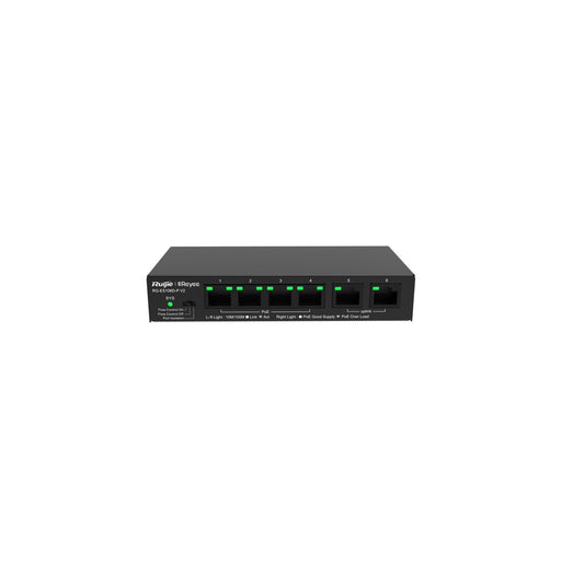 EAN 6971693272989 - Ruijie Networks RG-ES106D-P V2 switch No administrado Fast Ethernet (10/100) Energía sobre Ethernet (PoE) imagen 2