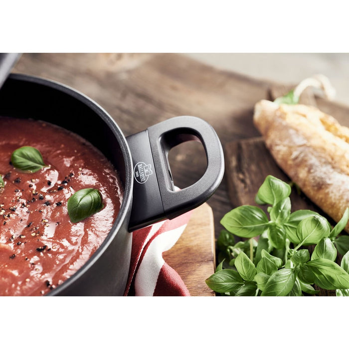 EAN 8003150510070 - BALLARINI 75002-920-0 cacerola Alrededor Negro imagen 6