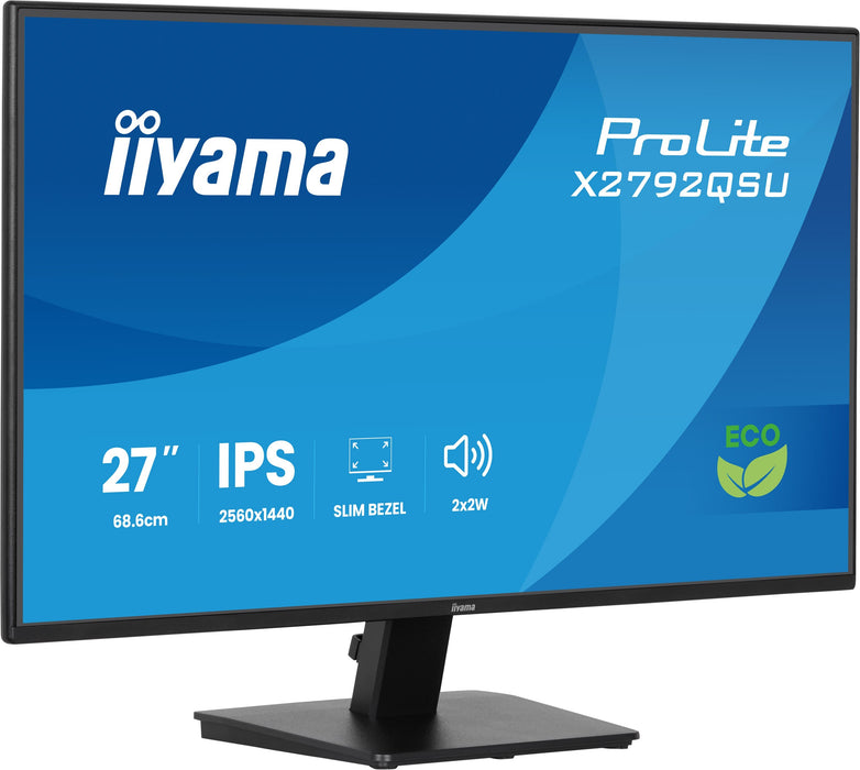 EAN 4948570126170 - iiyama ProLite X2792QSU-B1 pantalla para PC 68,6 cm (27") 2560 x 1440 Pixeles Quad HD Negro imagen 4