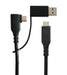 EAN 5704174798453 - Microconnect USB3.1CC1MDE-N cable USB USB 3.2 Gen 1 (3.1 Gen 1) 1 m USB C Negro imagen 1