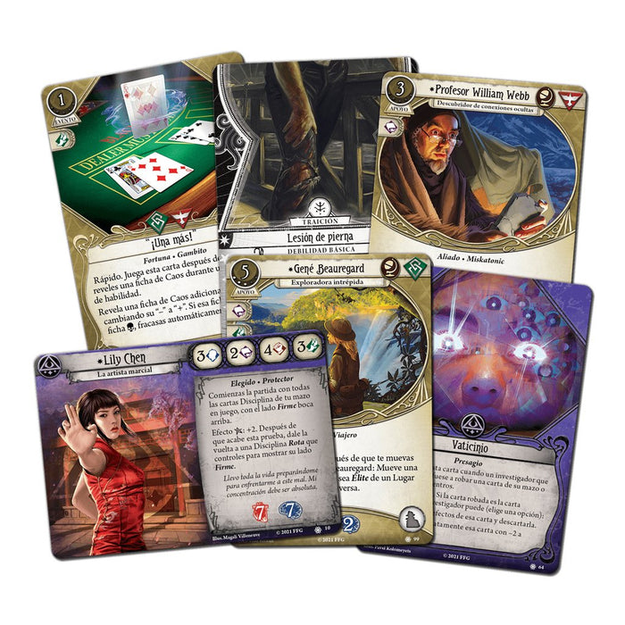 EAN 8435407636248 - Asmodee Arkham Horror Confines de la Tierra exp. investigadores Juego De Cartas Detective imagen 2