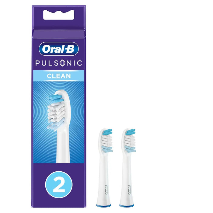 EAN 4210201299783 - Oral-B Pulsonic Clean 2 pieza(s) Blanco imagen 1