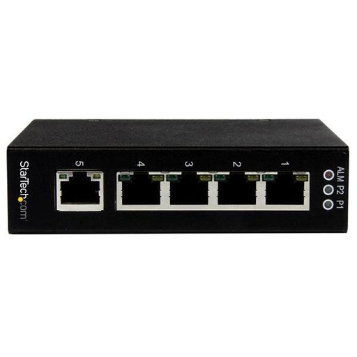 EAN 0065030859318 - StarTech.com IES51000 switch No administrado Gigabit Ethernet (10/100/1000) Negro imagen 2
