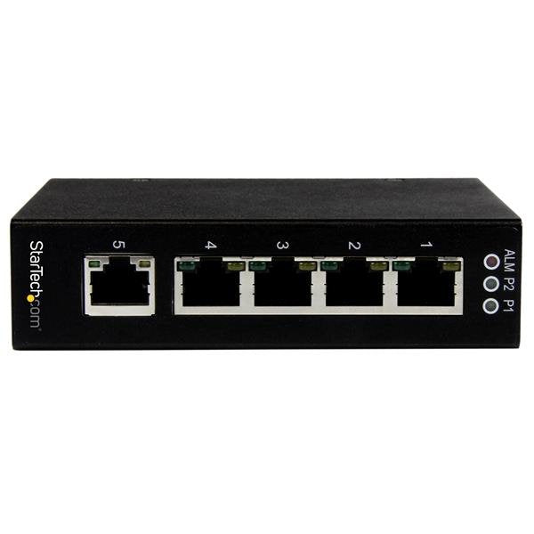 EAN 0065030859318 - StarTech.com IES51000 switch No administrado Gigabit Ethernet (10/100/1000) Negro imagen 2