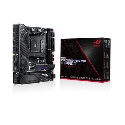 EAN 4718017372558 - ASUS ROG Crosshair VIII Impact AMD X570 Zócalo AM4 Mini DTX imagen 10