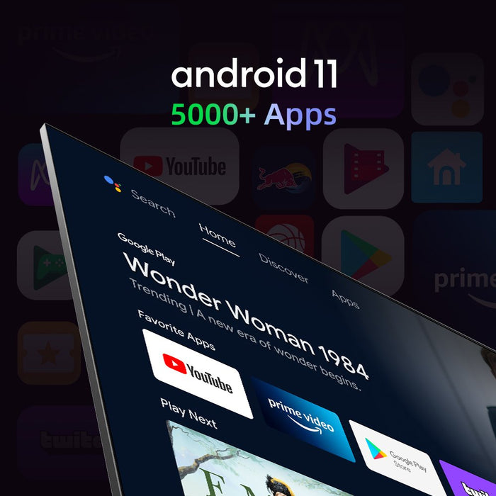 EAN 8592344204425 - CHiQ U55QM8V Televisor 139,7 cm (55") 4K Ultra HD Smart TV Wifi Gris, Plata 350 cd / m² imagen 4