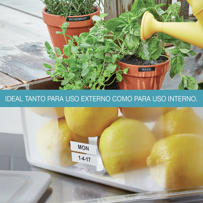 EAN 3501179783659 - DYMO D1 Durable - White on Black - 12mm cinta para impresora de etiquetas imagen 14