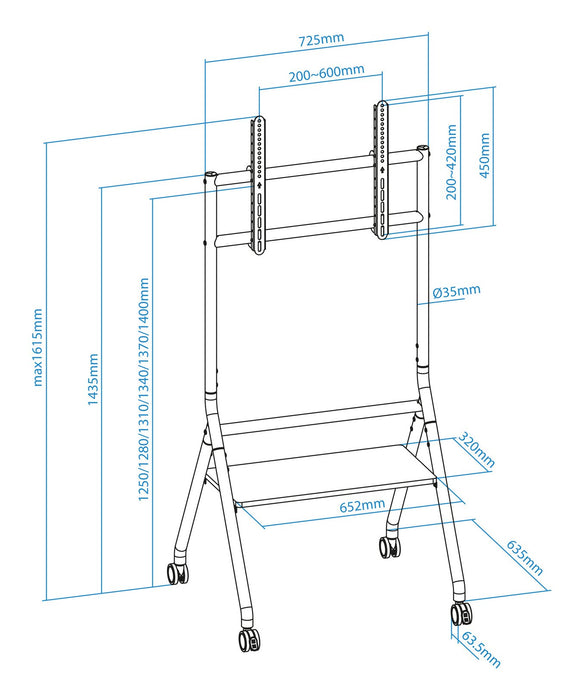EAN 8433281014558 - TooQ iDreams 2,18 m (86") imagen 9