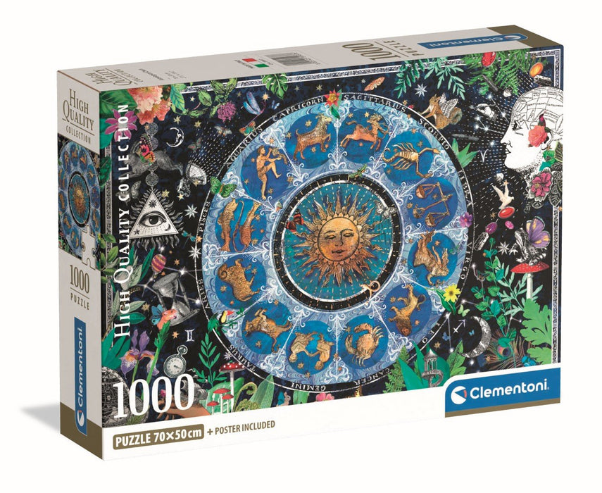 EAN 8005125399376 - Clementoni 1000 pcs. CB HQC Astrological Chart imagen 1