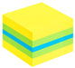 EAN 4001895853814 - 3M Post-it 2051L nota autoadhesiva Plaza Azul, Verde, Turquesa, Amarillo 400 hojas Autoadhesivo imagen 3