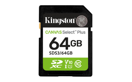 EAN 0740617348255 - Kingston Technology Canvas Select Plus Gen3 SD Clase 10 imagen 1