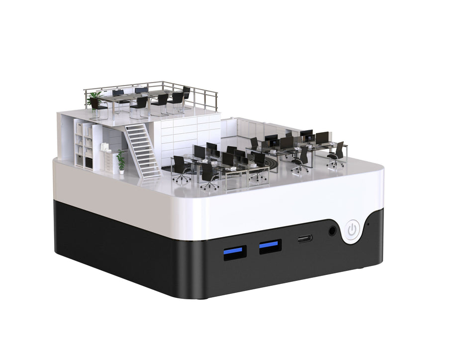 EAN 6935768755616 - Chuwi LarkBox X 2023 Intel® N N100 12 GB DDR5-SDRAM 512 GB SSD Windows 11 Home Mini PC Blanco imagen 28