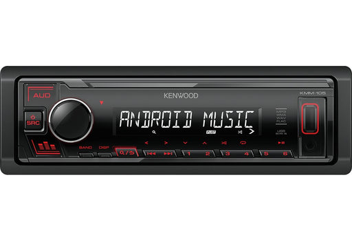 EAN 19048225320 - Kenwood KMM-105RY receptor multimedia para coche Negro 50 W imagen 1