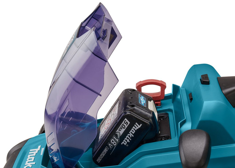 EAN 0088381757942 - Makita DLM330RT cortadora de césped Cortacésped manual Batería Negro, Azul imagen 9