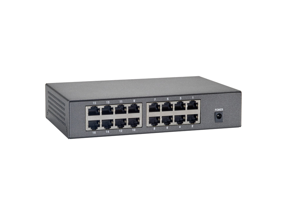EAN 4015867199831 - LevelOne FEP-1600W90 switch Fast Ethernet (10/100) Energía sobre Ethernet (PoE) Gris imagen 2