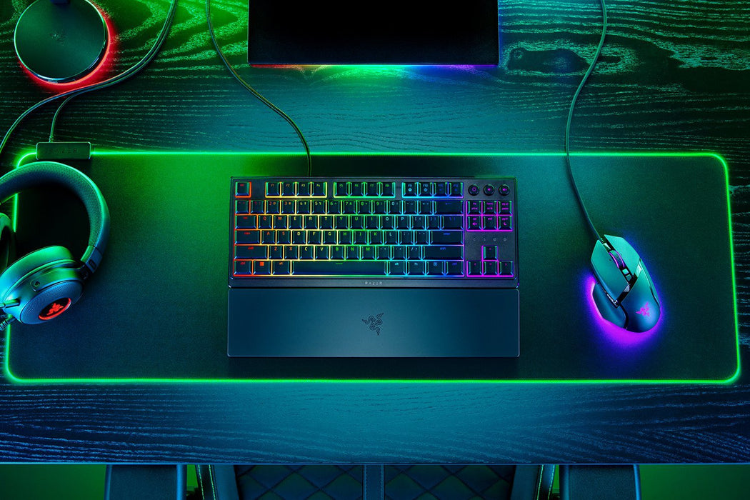 EAN 8887910073063 - Razer Ornata V3 Tenkeyless teclado Juego USB QWERTZ Alemán Negro imagen 3