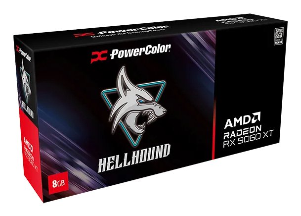 EAN 4713436175971 - PowerColor Hellhound AMD Radeon RX 9060 XT 8GB GDDR6 imagen 2
