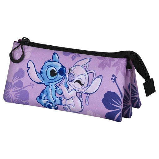 EAN 8445118061871 - Karactermania Stitch & Angel Estuche suave Púrpura imagen 1