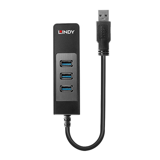 EAN 4002888431767 - Lindy 43176 hub de interfaz USB 3.2 Gen 1 (3.1 Gen 1) Type-A 5000 Mbit/s Negro imagen 2