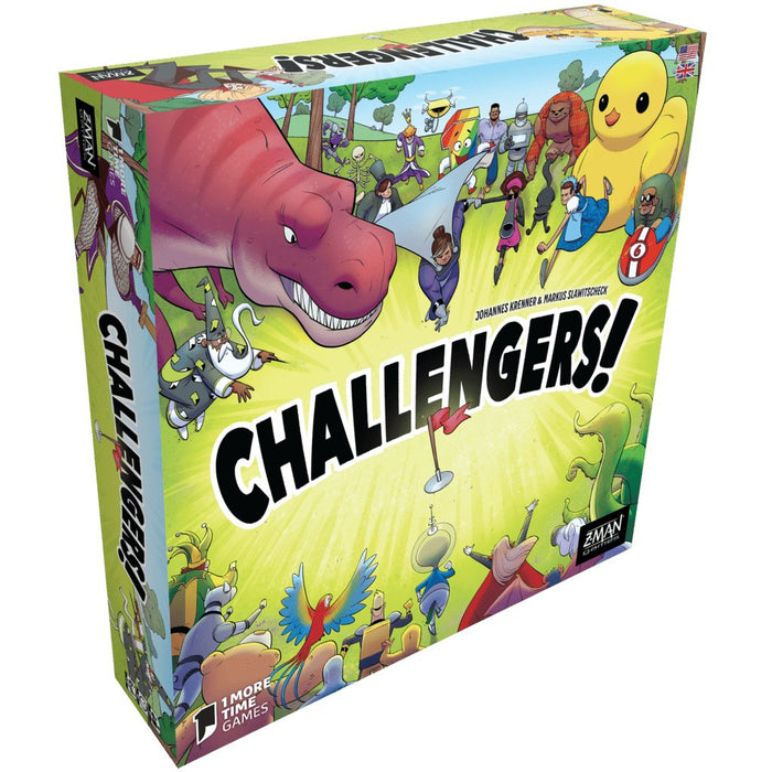 EAN 0841333121211 - Asmodee Challengers! Challengers! 45 min Juego De Cartas Intercambio de cartas imagen 1
