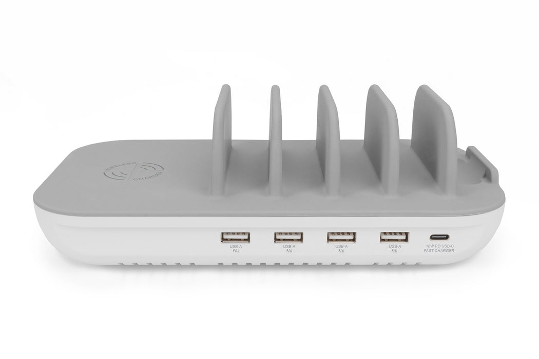 EAN 4016032482697 - Digitus DA-10083 organizador para estación de carga Independiente Gris, Blanco imagen 2
