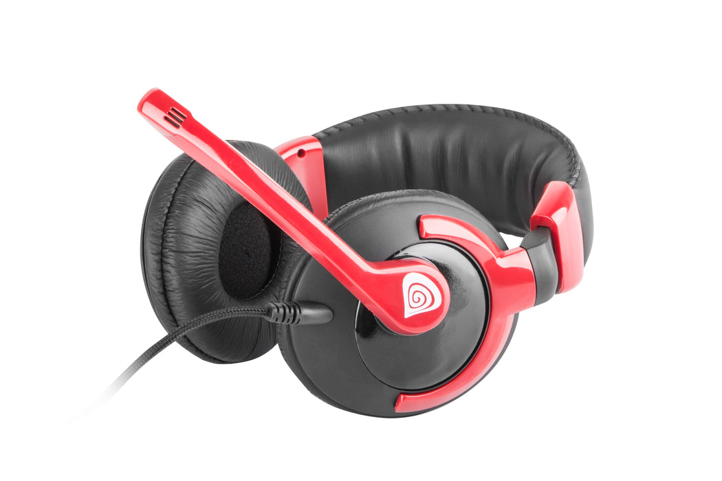 EAN 5901969401134 - GENESIS HM34X Auriculares Alámbrico Diadema Juego Negro, Rojo imagen 3