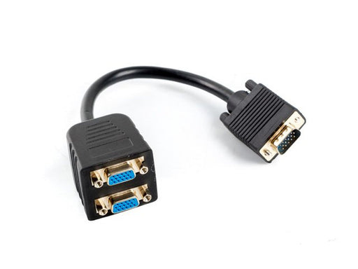 EAN 5901969408836 - Lanberg AD-0020-BK cable VGA 0,2 m VGA (D-Sub) 2 x VGA (D-Sub) Negro imagen 1