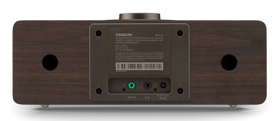 EAN 4711317996462 - Sangean WFR-32 radio Personal Digital Negro, Nuez imagen 4