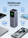 EAN 6941876242931 - Ugreen 25000mAh 200W Fast Charging Powerbank Gris imagen 4