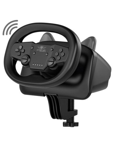 EAN 3700104441682 - Spirit of Gamer RACE WHEEL PRO AIR Negro Bluetooth/USB Volante Android, Nintendo Switch, PC, PlayStation  imagen 1